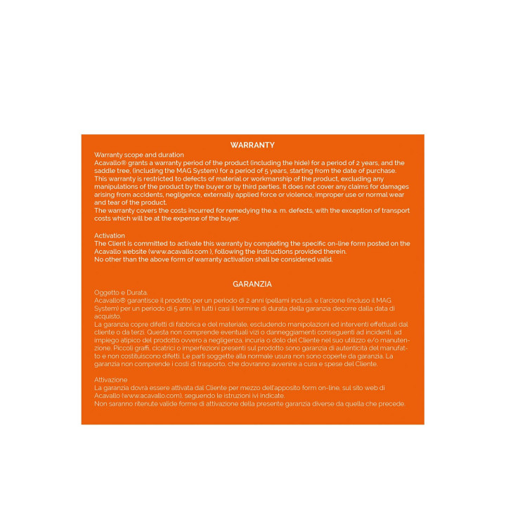 Acavallo Dressage Saddle Raffaello