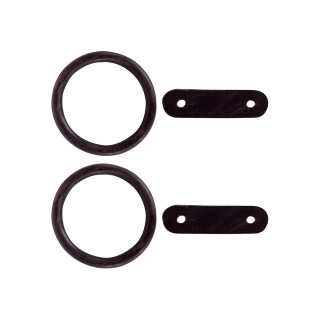 BR Rubber Ring with Leather Strap for Safety Stirrups