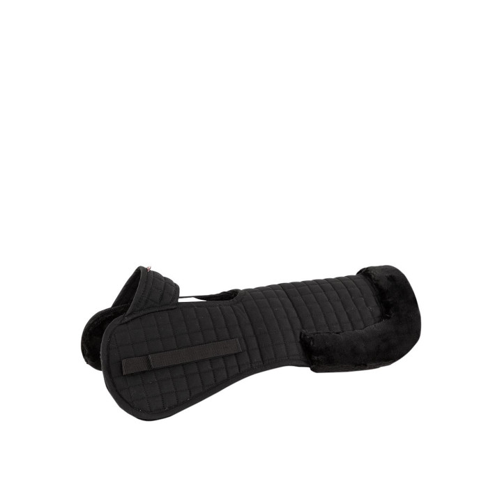 Premiere Podkładka pod siodło z sztucznym futrem z wycięciem