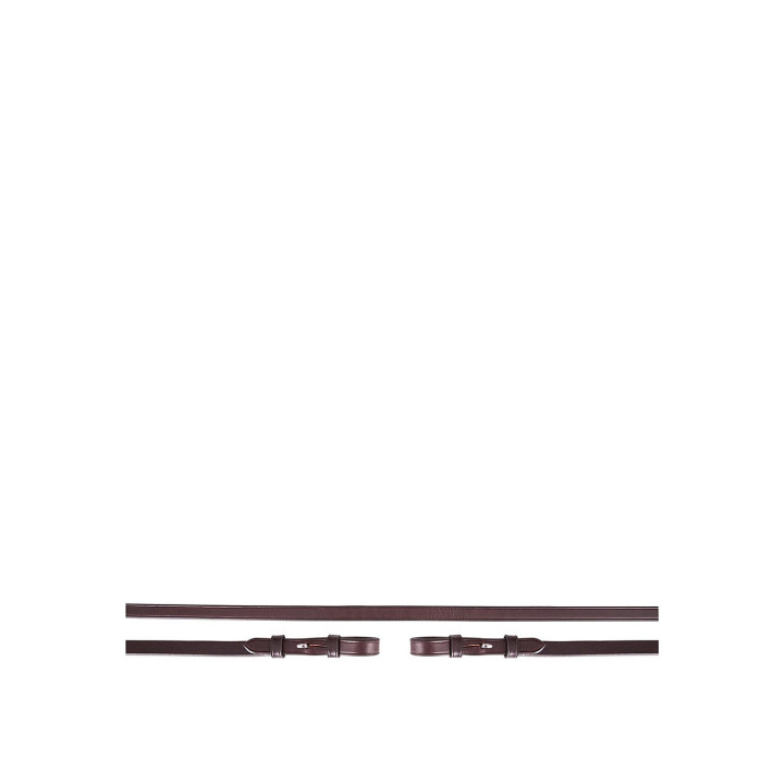 BR Leather wodze pomocnicze curb