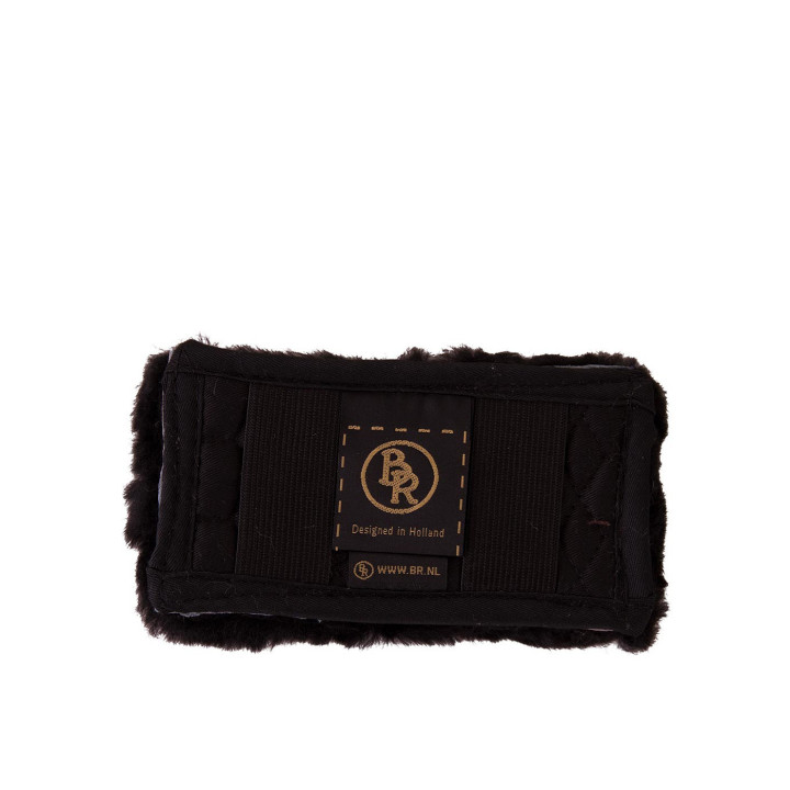 BR Osłona na łańcuszek podbródkowy z owczej skóry