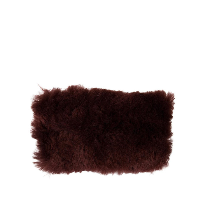 BR Osłona na łańcuszek podbródkowy z owczej skóry