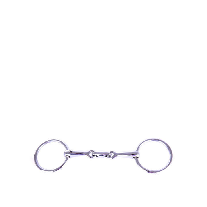 BR Double Jointed Loose Ring Snaffle Pony 14 mm
