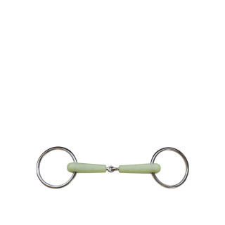 BR Single Jointed Loose Ring Snaffle Apple Mouth 18 mm