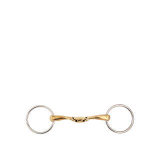 BR Double Jointed Loose Ring Snaffle Soft Contact 16 mm