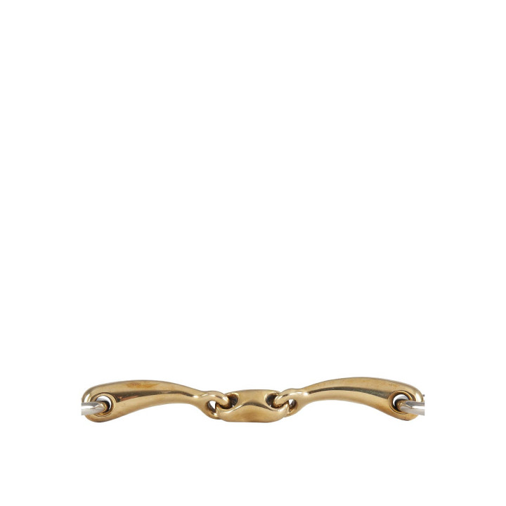 BR Double Jointed Loose Ring Snaffle Soft Contact 16 mm