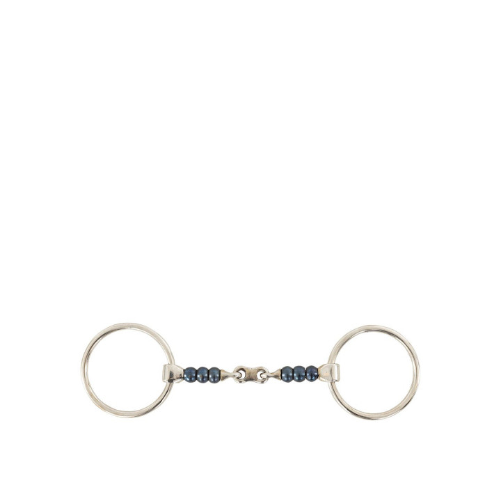 BR Double Jointed Loose Ring Snaffle Sweet Iron 16 mm