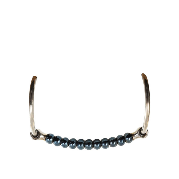 BR Mullen Mouth Loose Ring Snaffle Sweet Iron 14 mm