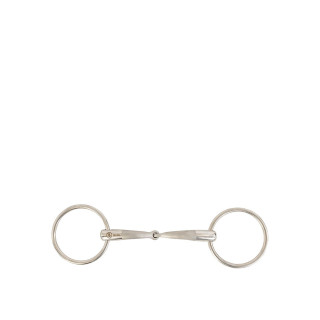 BR Single Jointed Loose Ring Snaffle Satin Sense 14mm