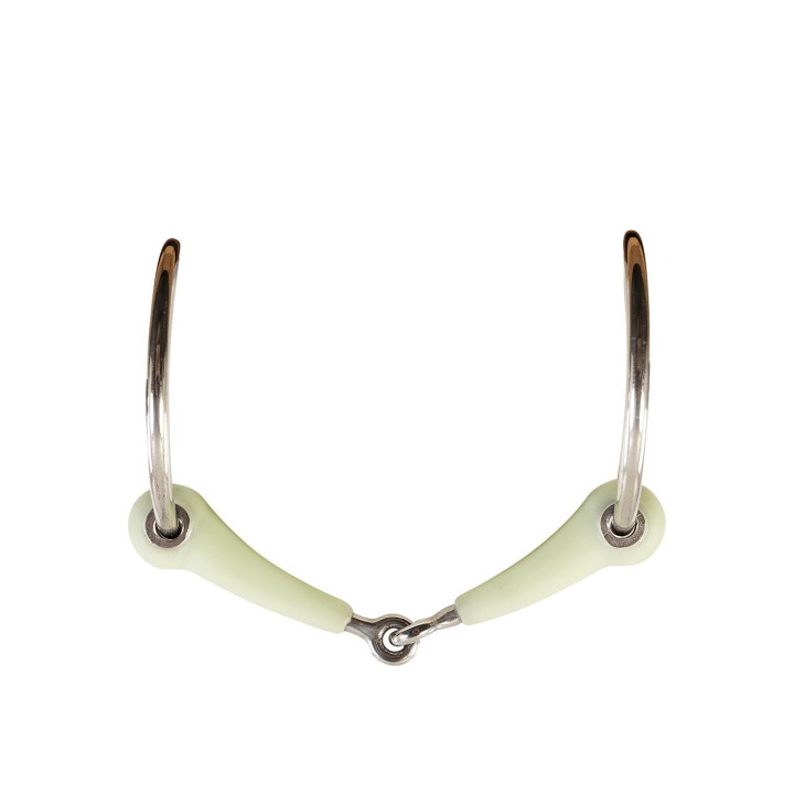 BR Single Jointed Loose Ring Snaffle Apple Mouth 15mm