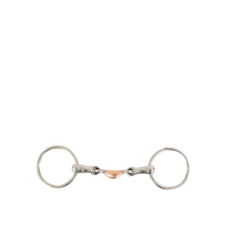 Pessoa Double Jointed Loose Ring Snaffle Magic System 14 mm