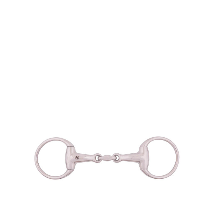 BR Double Jointed Eggbutt Snaffle 18 mm