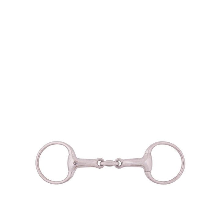 BR Double Jointed Eggbutt Snaffle 16 mm