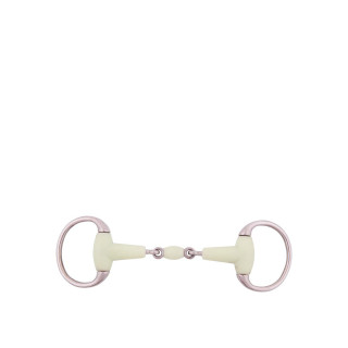 BR Double Jointed Eggbutt Snaffle Apple Mouth 18 mm