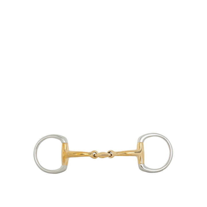 BR Double Jointed Eggbutt Snaffle Soft Contact 12 mm Ø 55 mm