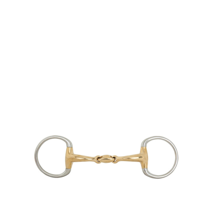 BR Double Jointed Eggbutt Snaffle Soft Contact 14 mm Ø 65 mm
