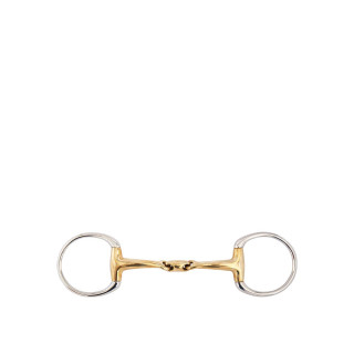 BR Double Jointed Eggbutt Snaffle Soft Contact 14 mm