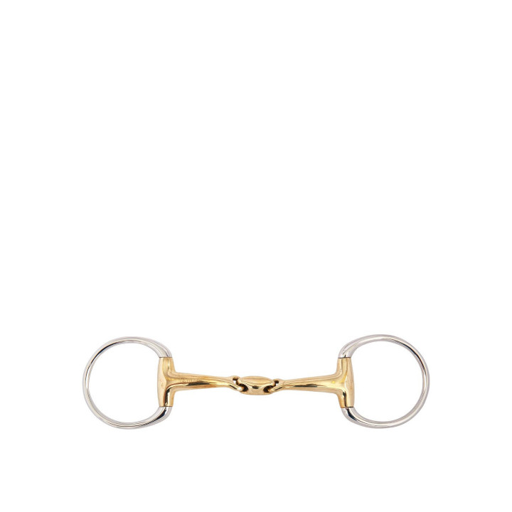 BR Double Jointed Eggbutt Snaffle Soft Contact 16 mm