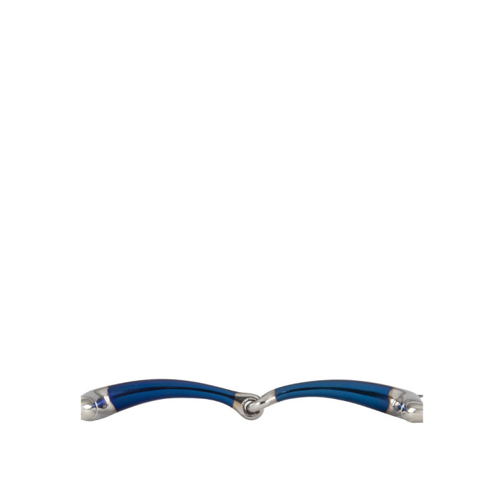 BR Single Jointed Eggbutt Snaffle Sweet Iron 14 mm