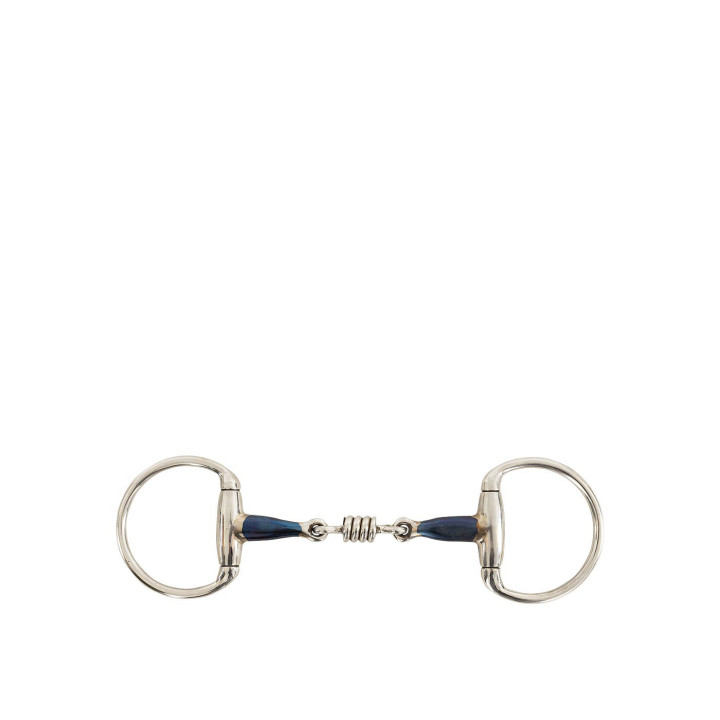 BR Double Jointed Eggbutt Snaffle Sweet Iron 16 mm