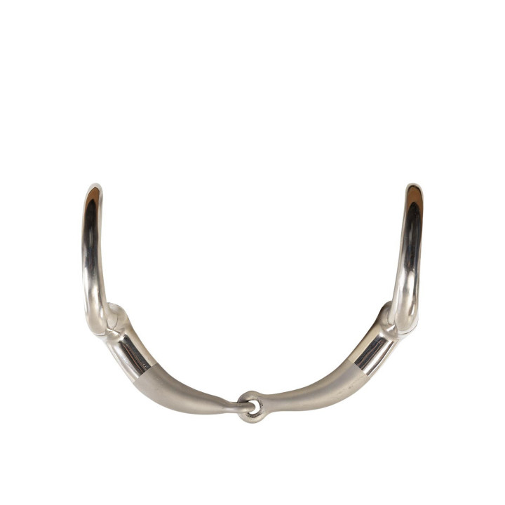 BR Single Jointed Eggbutt Snaffle Satin Sense 16mm