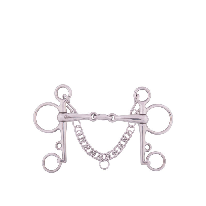 BR Double Jointed Pelham 18 mm