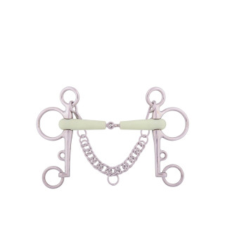 BR Single Jointed Pelham Apple Mouth 18 mm