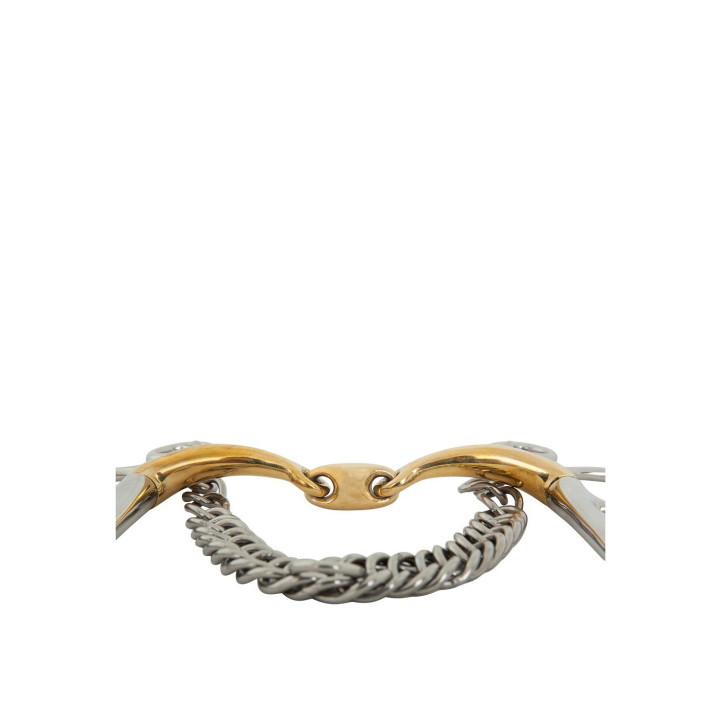 BR Double Jointed Pelham Soft Contact 12 mm Shanks 145 mm