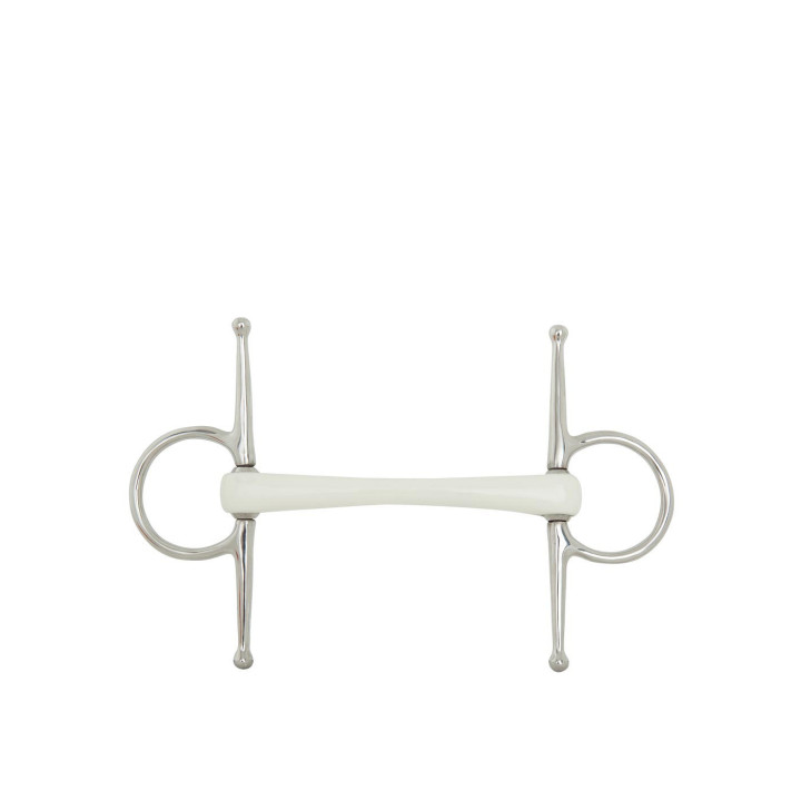 BR Mullen Mouth Wędzidło z wąsami Combo Comfort 18 mm wąsy 165 mm