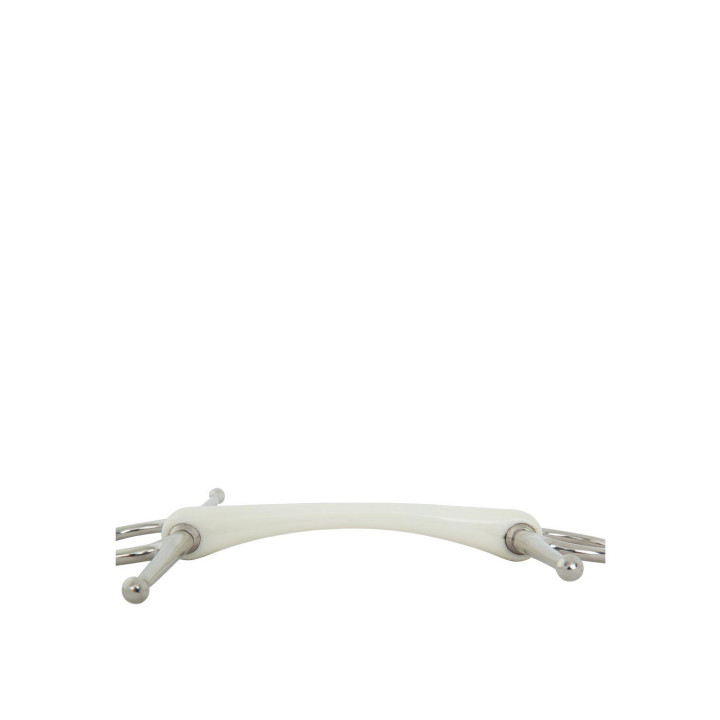 BR Mullen Mouth Wędzidło z wąsami Combo Comfort 18 mm wąsy 165 mm