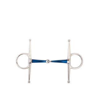 BR Single Jointed Full Cheek Snaffle Sweet Iron 14 mm