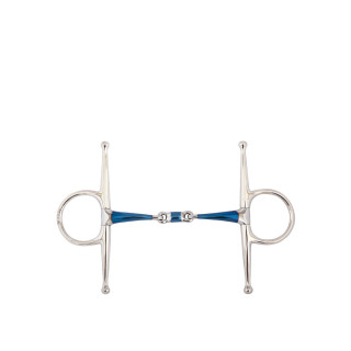 BR Double Jointed Full Cheek Snaffle Sweet Iron 14 mm