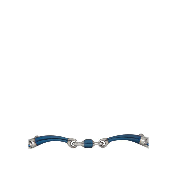 BR Double Jointed Full Cheek Snaffle Sweet Iron 14 mm