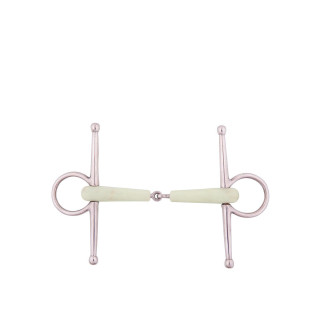 BR Single Jointed Full Cheek Snaffle Apple Mouth 15 mm