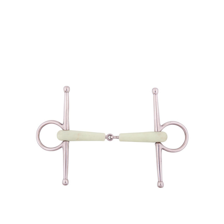 BR Single Jointed Full Cheek Snaffle Apple Mouth 15 mm
