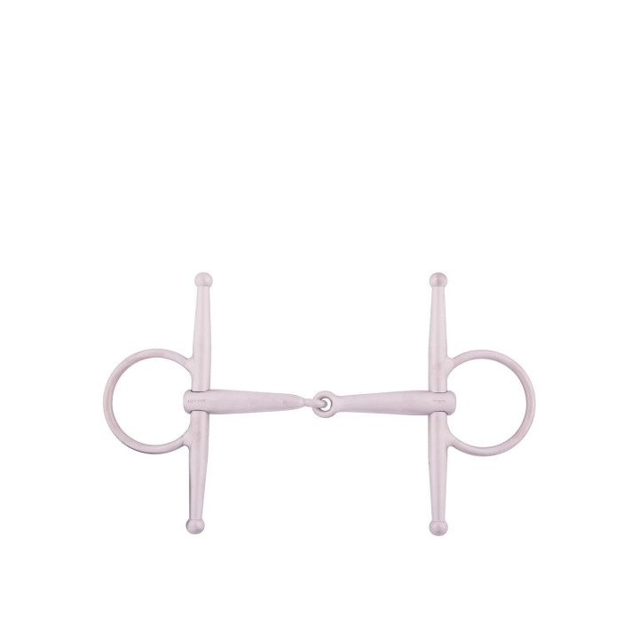 BR Single Jointed Full Cheek Snaffle Titanio 16 mm