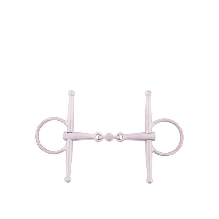 BR Single Jointed Full Cheek Snaffle Titanio 16 mm