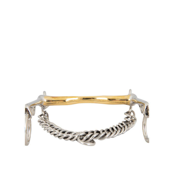 BR Weymouth Curb Bit Soft Contact 14 mm Shanks 140 mm