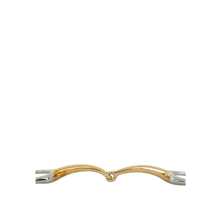 BR Single Jointed Eggbutt Bradoon Soft Contact 12 mm Ø 50 mm