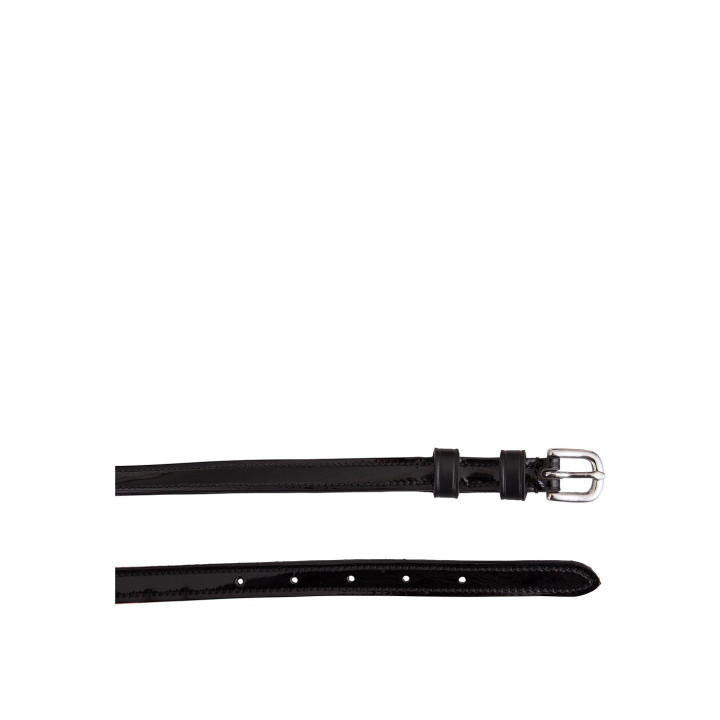 BR Patent Leather Spur Straps 12 mm