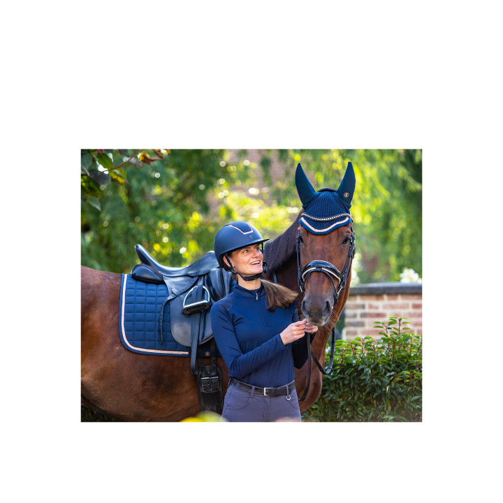 BR Riding Helmet Omega Painted Glitter