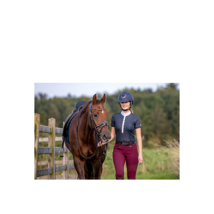 BR Kask jeździecki Lambda Painted