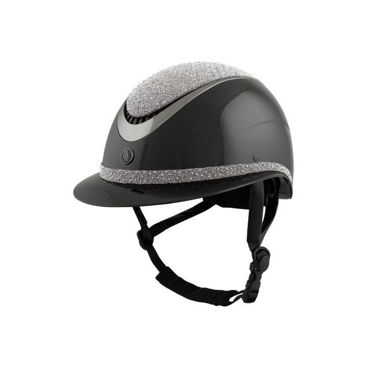 BR Kask Jeździecki Theta Plus Dazzling Glamourous Glossy