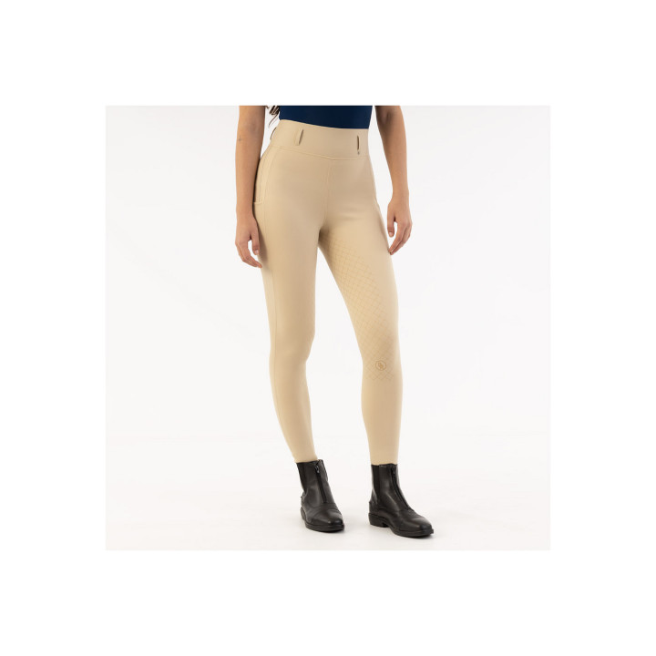 BR Riding Tights Kelly Ladies Silicone Seat