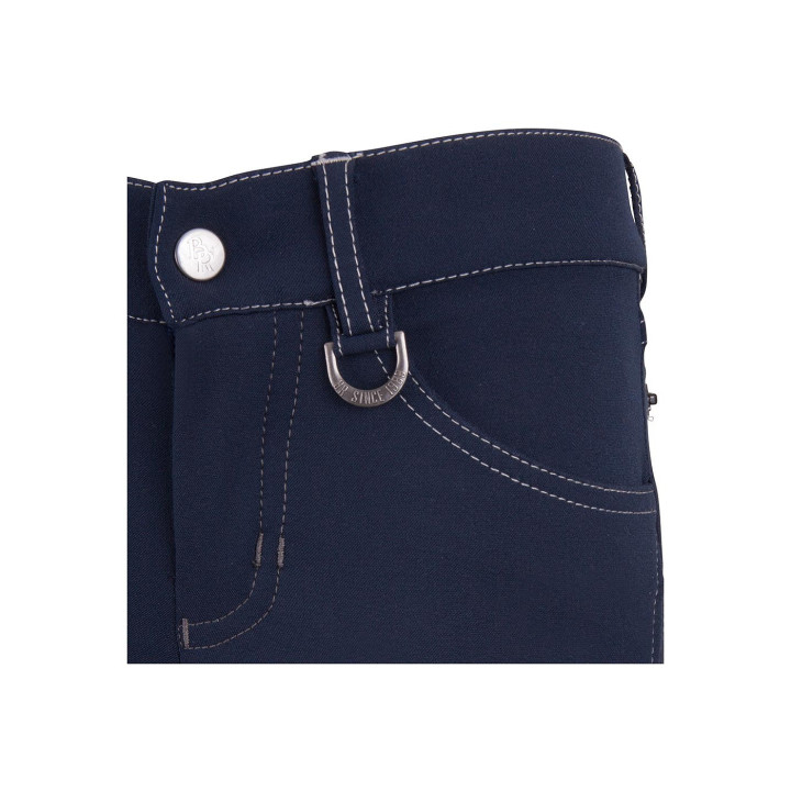 BR Riding Breeches Mika Children Microfiber Seat with Silicone Knee Patches