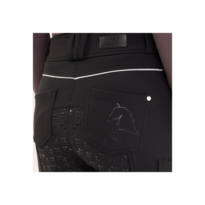 BR Eevolv Soft Shell Riding Breeches Jurre Silicone Seat