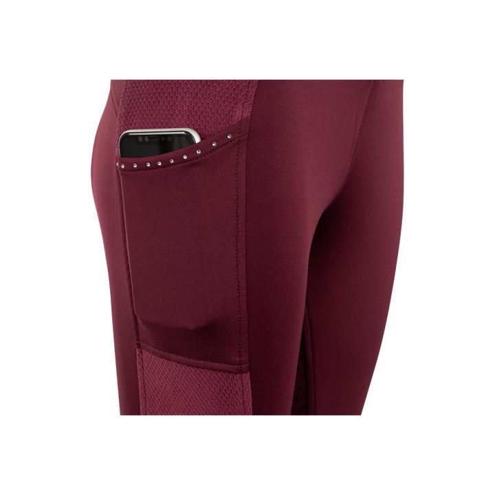 Premiere Riding Tights Bellflower Children Silicone Seat