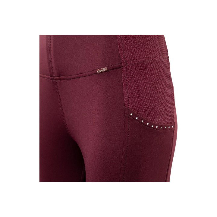 Premiere Riding Tights Bellflower Children Silicone Seat