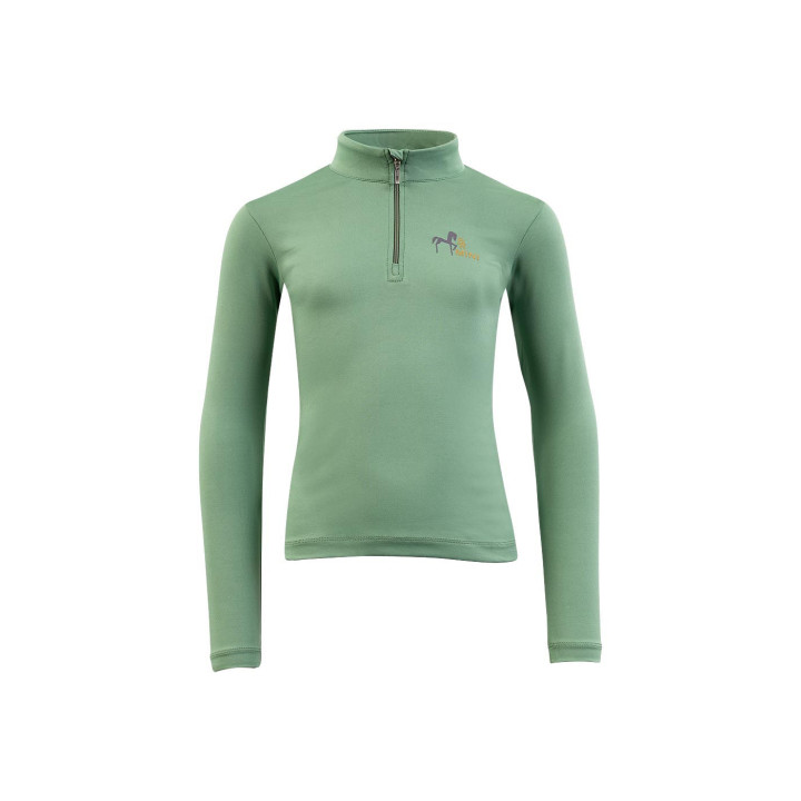 BR Mini Horse koszulka z długim rękawem na zamek