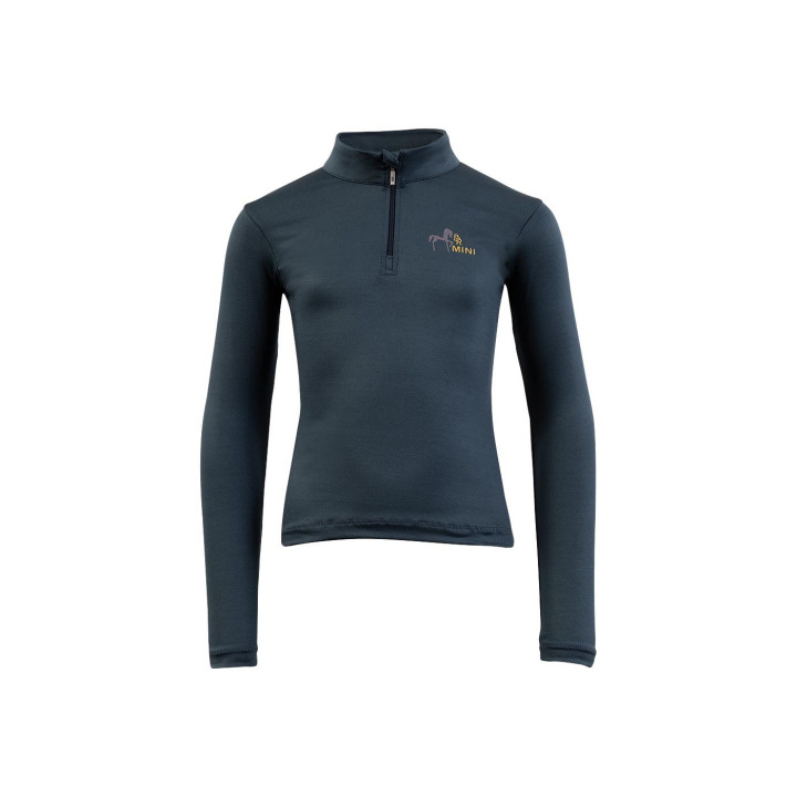 BR Mini Horse Zip-up Longsleeve Shirt